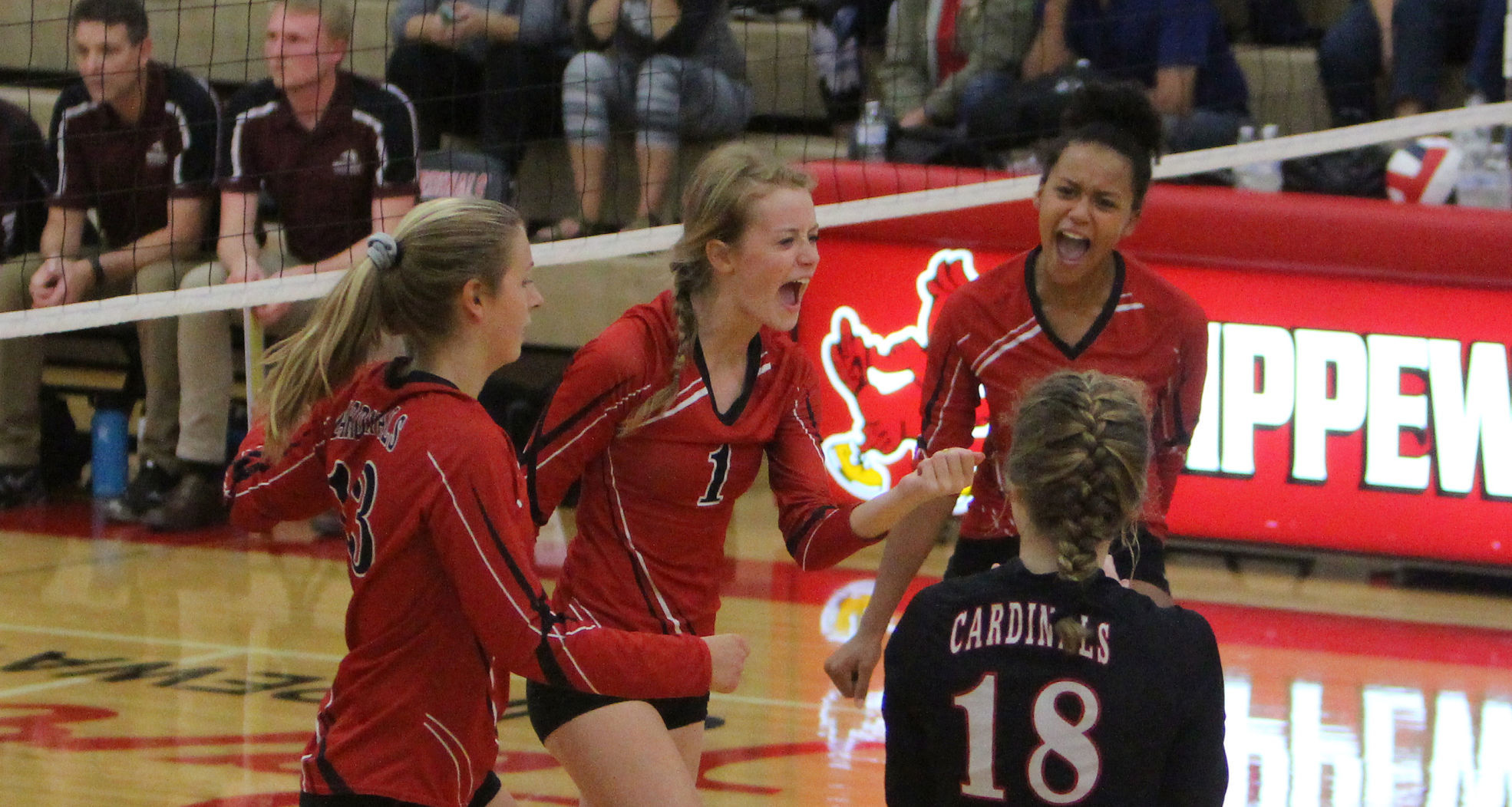 Menomonie at Chi-Hi volleyball 9-6-18